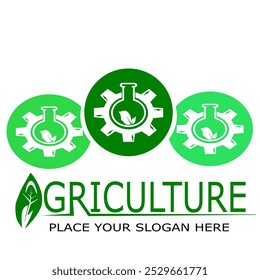 AGRICULTURE VEKTOR PLACE YOUR SLOGAN HERE