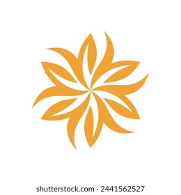 agriculture wheat design logo icon