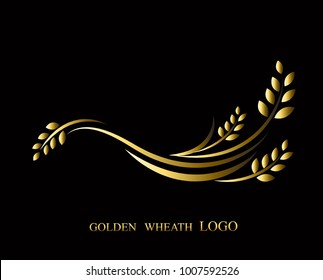 Agriculture wheat Logo Template vector icon design