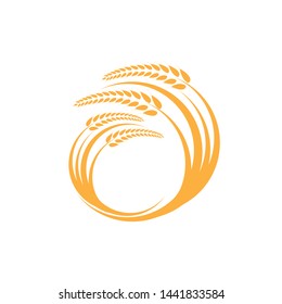 Agriculture wheat Logo Template vector icon design - Vector
