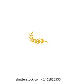 Agriculture wheat Logo Template vector icon design 