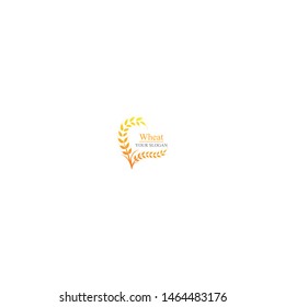 Agriculture wheat Logo Template vector icon design 