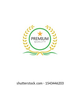 Agriculture wheat Logo Template vector icon design