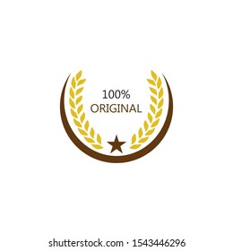 Agriculture wheat Logo Template vector icon design