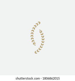 Agriculture wheat Logo Template vector icon design