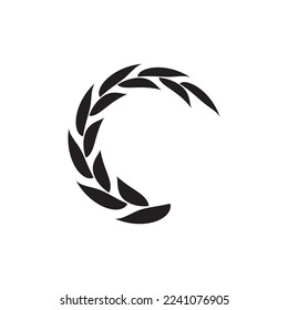 Agriculture wheat Logo Template vector icon design