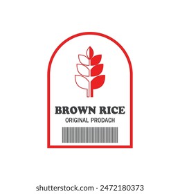 Agriculture wheat logo vector template and symbol