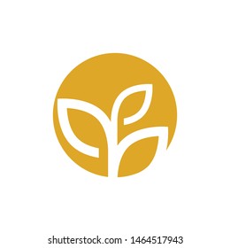 Agriculture wheat vector icon design 