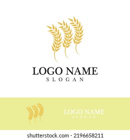 Agrarweizen-Vektorsymbol-Design 