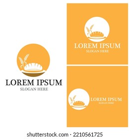 Agriculture wheat vector icon design 
