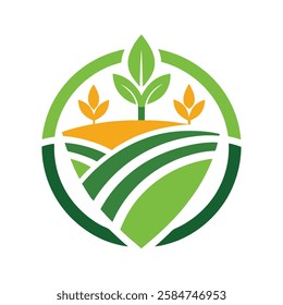 agriculture-logo-icon-vector-illustration, this is a editable file.