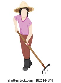 diseño de vectores de dibujos animados agrícolas