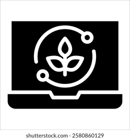 Agritech Icon Element For Design