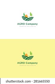 Agro company logo teamplate.