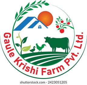 Agro Farm House logo illustration