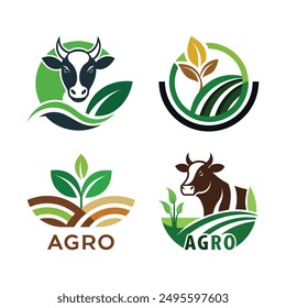 Agro Fishery Logo Illustration - Ideal for T-shirt Design, Hoodie Design, Pillow Cover Design, and More