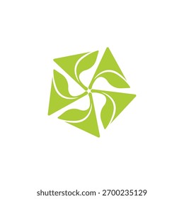 Agro Plantilla de diseño de logotipo de hoja