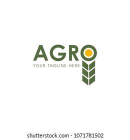 Agro. Sign. Template for logo.