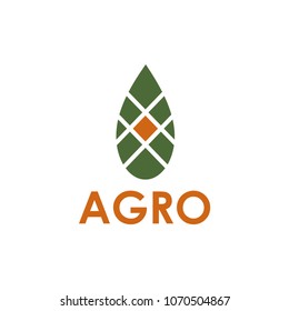 Agro. Template for logo.