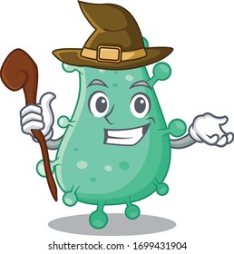 Agrobacterium tumefaciens sneaky and tricky witch cartoon character