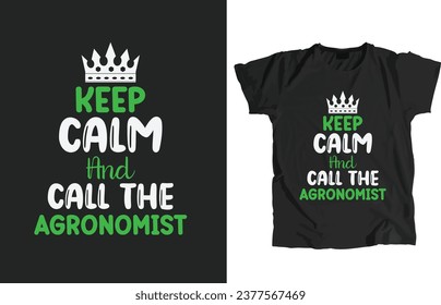 Agronomist Design Print Ready File. Just Download and print or edit to make your item such as t-shirt, pillow, pop-socket, sweater, jumper, hoodie, sticker, mug and any other products.