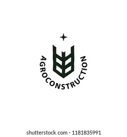 Agronomy vector logo