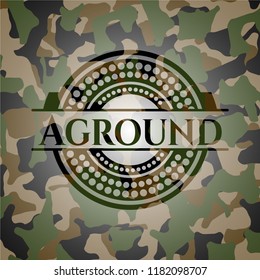 Aground camo emblem