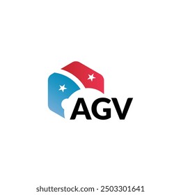 Diseño del logotipo de la letra de AGV sobre fondo blanco. Diseño de logotipo de carta AGV moderno creativo. Diseño de Vector.
Letras AGV, Plantilla de Vector del logotipo de AGV.