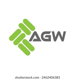 AGW letter logo vector design, AGW simple and modern logo. AGW luxurious alphabet design