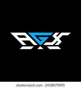 AGX letter logo vector design, AGX simple and modern logo. AGX luxurious alphabet design  