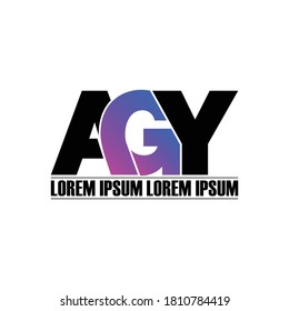 Mono-Logo-Design des AGO-Briefes