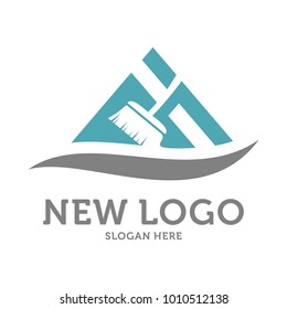 AH clean logo design template