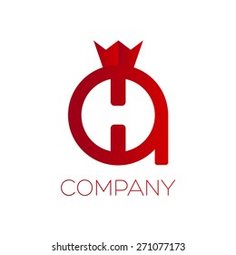 AH company linked letter logo
