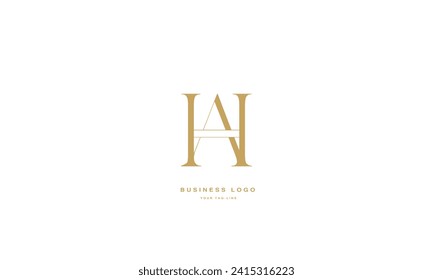 AH, HA, A, H, Abstract Letters Logo Monogram svg