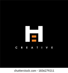 AH, HA-Letter Initial Logo Design Vorlage Vektorgrafik	
