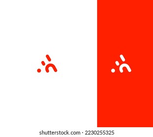 AH, HA Letter Logo Vektorvorlage Abstraktes Monogramm Symbol . Für Business Sports, Technologie, Mode, Digital- und künftiges kreatives Logo verwendbar