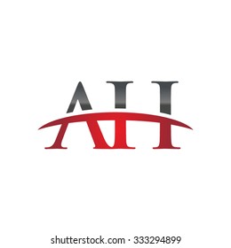 AH initial company red swoosh logo