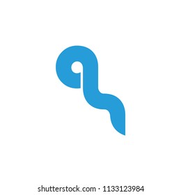ah letter logo