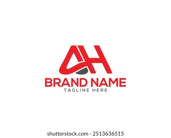 AH Letter Logo design Vector Art, Icons, and Graphics