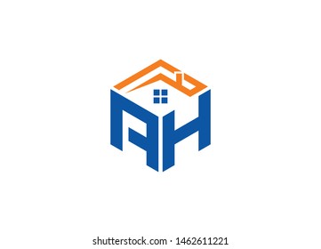 Construction Homes Vector Logo Design Template Stock Vector (Royalty ...