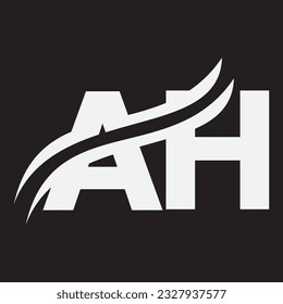 AH letter logo for your company