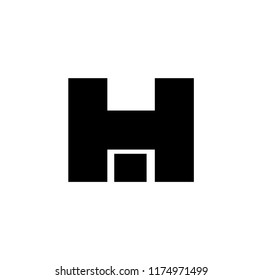 ah letter vector logo. ha letter vector logo