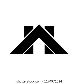 ah letter vector logo. ha letter vector logo
