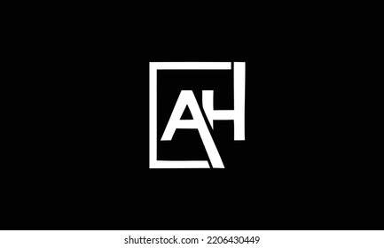ah letter vector logo. ha letter vector logo svg