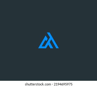 AH logo design. AH Letter Logo Desig. Initial letter AH logotype company logo design. HA vector logo for business and company.