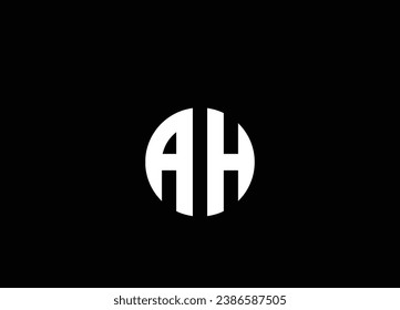 AH Logo Design And Monogram Logo