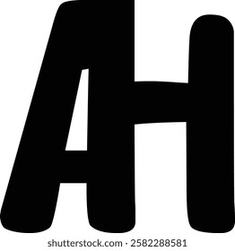 AH logo vector file download | Any changes can be possible