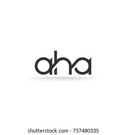 257 Aha Logo Images, Stock Photos & Vectors 