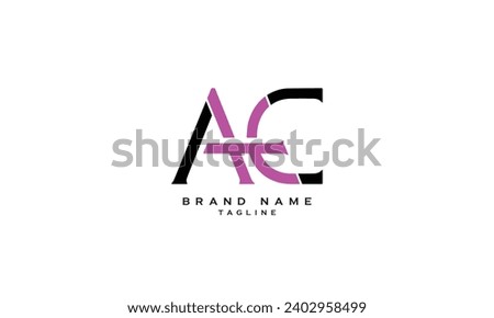 AHC, ACH, HAC, HCA, CHA, CAH, Abstract initial monogram letter alphabet logo design