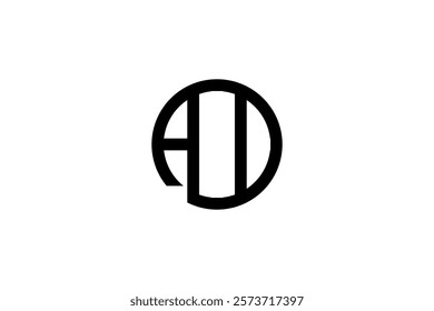 Ahd logo design of illustraton